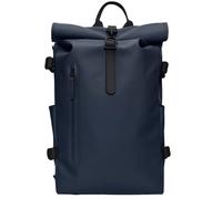 RAINS Rolltop Rucksack Large W3 - Unisex - Blu - Taglia unica- modello 2026