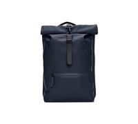 RAINS Rolltop Rucksack W3 Backpacks misto (confezione da 1), Blu scuro, M, rolltop