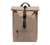 Rains Zaino roll-top beige, fibra sintetica, unisex, 19L