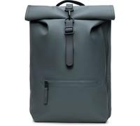 RAINS Rolltop Rucksack W3 - Unisex - Grigio - Taglia unica- modello 2026