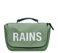 Rains Texel - Beauty Case da appendere 27 cm (well) verde