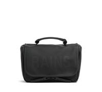Rains Texel Borsa da toilette nero, fibra sintetica, 27 x 16 x 12cm