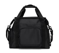 Rains Texel Large Borsone da weekend nero, poliuretano, 46 x 34 x 25cm