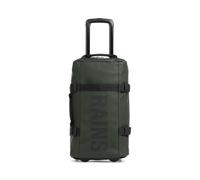 Rains Small Borsone trolley verde scuro, poliestere, 31 x 55 x 20cm