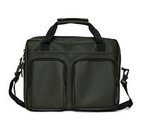 Rains Tech Cartella verde scuro, poliuretano, unisex
