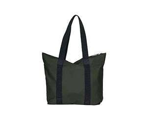 RAINS Tote Bag Rush Borsa, Donne, 03 Green (Verde), Taglia Unica