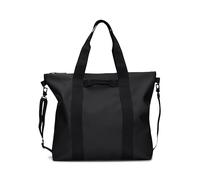 Rains Tote Bag Borsa shopper nero, poliuretano, unisex