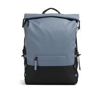 Rains Trail Mountaineer Zaino roll-top blu, poliuretano, unisex
