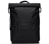RAINS Trail Rolltop Backpack W3 - Unisex - Nero - Taglia unica- modello 2025