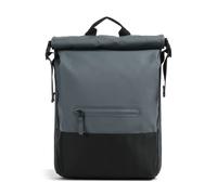 Rains Trail Zaino roll-top blu-grigio, fibra sintetica, unisex, 22L