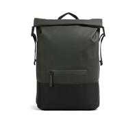 Rains Trail Zaino roll-top verde scuro, poliestere, unisex, 22L