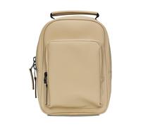 RAINS Unisex Book Daypack Mini W3 Sand Taglia: OS | Borse a tracolla Outlet | Unisex | Marrone