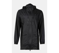 RAINS Unisex Cargo Long Jacket W3 Black Taglia: S | Giacche leggere Outlet | Unisex | Nero