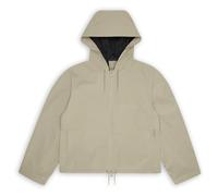 Rains - Women's Suva Hardshell Short String W Jacket - Giacca antipioggia S beige/grigio