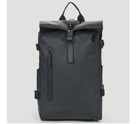 Rains Zaini Rolltop Rucksack Large W3 in Nero Unica