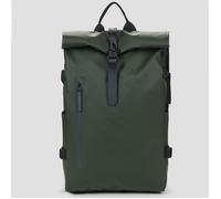 Rains Large Zaino roll-top verde, poliestere,poliuretano, unisex
