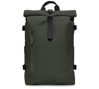 Rains - Zaino 23L - Rolltop Rucksack Large W3 Green - Verde Verde