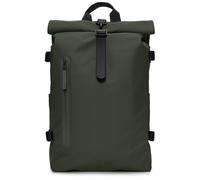 Rains - Zaino da 28 litri - Rolltop Rucksack Large W3 Green - Verde