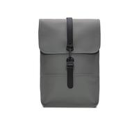 RAINS - Zaino impermeabile unisex, borsa per computer portatile, per lavoro o viaggio, Grigio, Mini, moderno