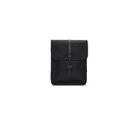 RAINS - Zaino impermeabile unisex, borsa per computer portatile, per lavoro o viaggio, nero, Micro, Contemporane