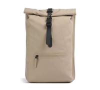 Rains Zaino roll-top beige, poliestere,poliuretano, unisex