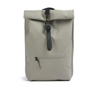 Rains Zaino roll-top grigio, poliestere,poliuretano, unisex