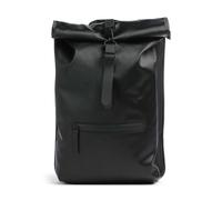 Rains Zaino roll-top nero, poliestere, unisex, 13L