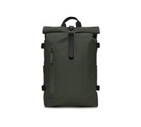 RAINS Zaino Rolltop, zaino impermeabile per uomo e donna, Verde, Large, moderno