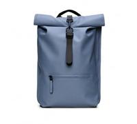 RAINS Zaino Unisex Rolltop Rucksack 13320 Blu Chiaro Taglia Unica