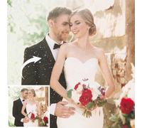 Rainsar Diamond Painting Personalizzato Foto - 5D Diamond Painting Kit Completo, DIY Arte per Decorazione Casa & Regalo per Genitori e Moglie, 40x50cm