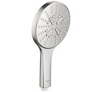 Rainshower SmartActive 130 Manopola Doccia a 3 Getti, SuperSteel