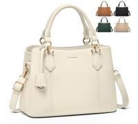 RAINSMORE Borsa Donna Borsa Tracolla Donna in Pelle PU Impermeabile Borsette a Spalla Media Elegante per Lavoro Scuola