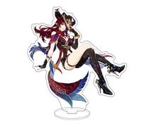 Rainteam Genshin Impact Natlan Characters, statuetta in acrilico, design colorato e squisito dei personaggi per la collezione dei fan del gioco (Chasca)