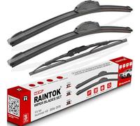 RAINTOK Windshield Wiper Blades Replacement for 2006 2007 2008 2009 2010 Hummer H3 Original Factory Quality Front Rear Wipers Blade Set for My Car - 17" 16" 10" (Pack of 3)
