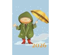 Rainy Days 2026 A5 Family Diary With Week To Page: Weekly Organiser For Business or Home