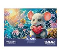 Rainy MouseAwe-Inspiring Jigsaw Puzzles for Adults A 1000-Piece (Advanced) Saga of Impossible, Hard, And Difficult Challenging Puzzle Games for Women & Men - A Bonding Adventure for Adults And Kids A