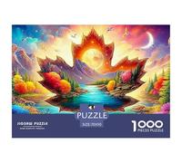 Rainy ParrotPhenomenal 1000-Piece Jigsaw Puzzles for Adults The Definitive Encounter with Impossible, Hard, Difficult Challenging Puzzle Games - This Is The Crowning Gift Jigsaw Puzzles for Adults An