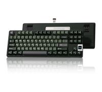 Rainy75 Tastiera QK87 75% con schermo multimediale, tastiera da gioco wireless QMK/VIA, tastiera meccanica cremosa, guarnizione personalizzata RGB a 3 modalità sostituibile a caldo per Windows e Mac