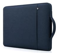 RAINYEAR 14 Pollici Custodia Protettiva per Laptop PC Computer Sleeve Impermeabile Caso Borsa con Tasca Frontale e Maniglia, Compatibile con 14" Chromebook Ultrabook Tablet Notebook,Blu Navy
