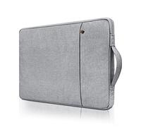 RAINYEAR 15,6 Pollici Custodia Protettiva per Laptop PC Computer Sleeve Impermeabile Caso Borsa con Tasca Frontale e Maniglia, Compatibile con 15,6" Chromebook Notebook,Grigio