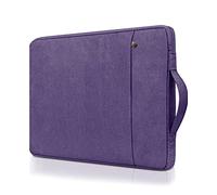 RAINYEAR 15,6 Pollici Custodia Protettiva per Laptop PC Computer Sleeve Impermeabile Caso Borsa con Tasca Frontale e Maniglia, Compatibile con 15,6" Chromebook Notebook,Viola