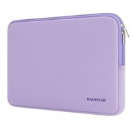 RAINYEAR 15,6 pollici Manicotto del computer portatile compatibile con 15,6 pollici Notebook Chromebook Ultrabook, Fluffy fodera custodia protettiva, Viola