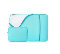 RAINYEAR 15 pollici Laptop Sleeve Custodia morbida fodera soffice, compatibile con 15,4 pollici MacBook Air M2 M3 M4 A2941 A3114 A3241, 15 pollici Notebook Computer Chromebook, Blu