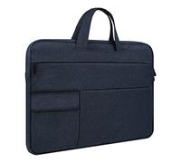 RAINYEAR 16 Pollici Custodia Protettiva per Laptop PC Computer Sleeve Impermeabile Caso Borsa con Multi Tasche e Cinghia della Maniglia, Compatibile 16" MacBook Pro M1 A2141 A2485 2021 2022,Blu Navy