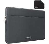 RAINYEAR - Custodia per laptop da 14 pollici, Lenovo Thinkpad IdeaPad, MacBook Air 15.3 2025 2024 2023 M4 M3 M2, HP Dell Acer Chromebook Mac Pro 15, grigio