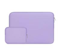 RAINYEAR Manicotto del computer portatile per MacBook Air 13 pollici M5 M4 M3 M2 M1 A3449 A3240 A3113 A2681 A2338 A2337, 13,3 e 14 Pollici Macbook Pro Custodia Accessori Borsa, Viola