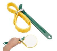 Rairsky Chiave a Nastro per Filtro Olio, Chiave Filtro Olio Auto da 9 Pollici, Regolabile Chiave a Cinghia in Gomma, Chiave per Filtro Dell'olio per Riparazioni Automobilistiche, Marine e Idrauliche