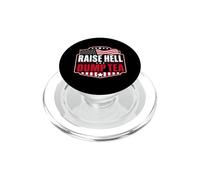 Raise Hell Dump Tea Party divertente 4 luglio PopSockets PopGrip per MagSafe