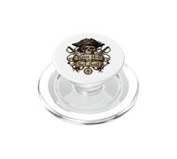Raise Hell & Set Sail Pirate Skull - Avventura nautica PopSockets PopGrip per MagSafe