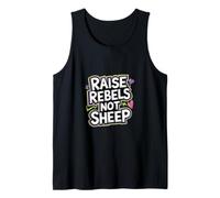 Raise Rebels Not Sheep Motivazione indipendente |- Canotta
